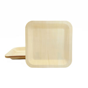 VerTerra Wood Plates