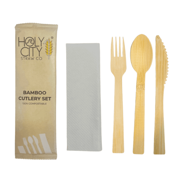 Holy City Straw Company Bamboo Cutlery - Image 4