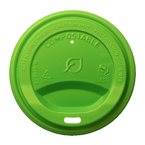 Vegware Lids for Hot Cups (CMA-I,W)